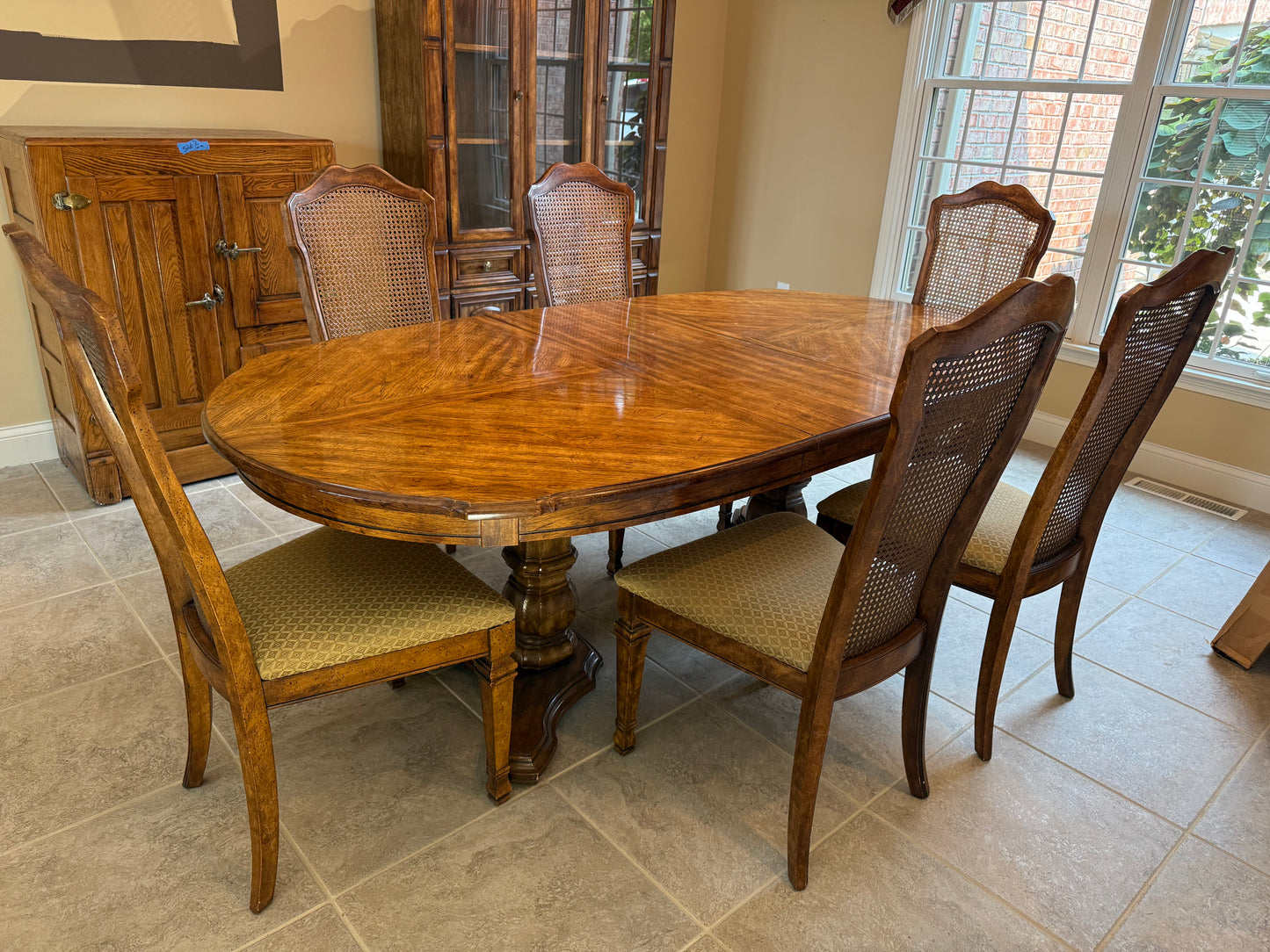Stanley Dining Table & 6 Chairs
