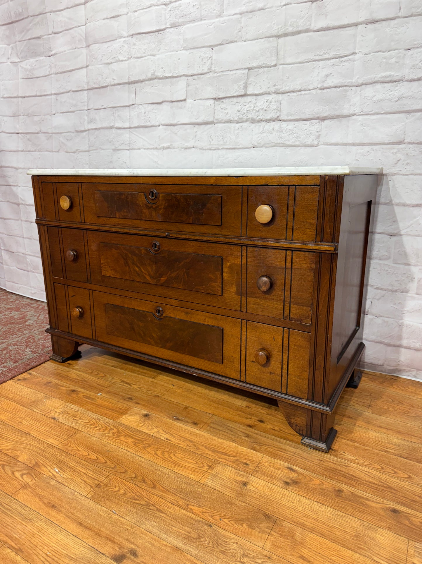 Antique Dresser - Marble Top