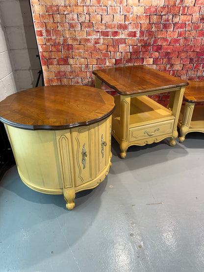 Vintage End Tables & Coffee Table