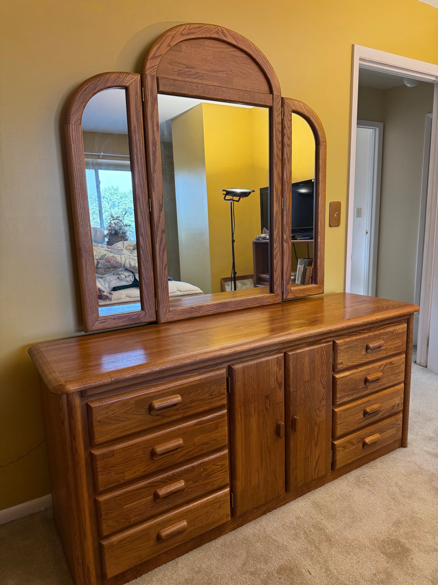 Broyhill Dresser - Folding Mirror