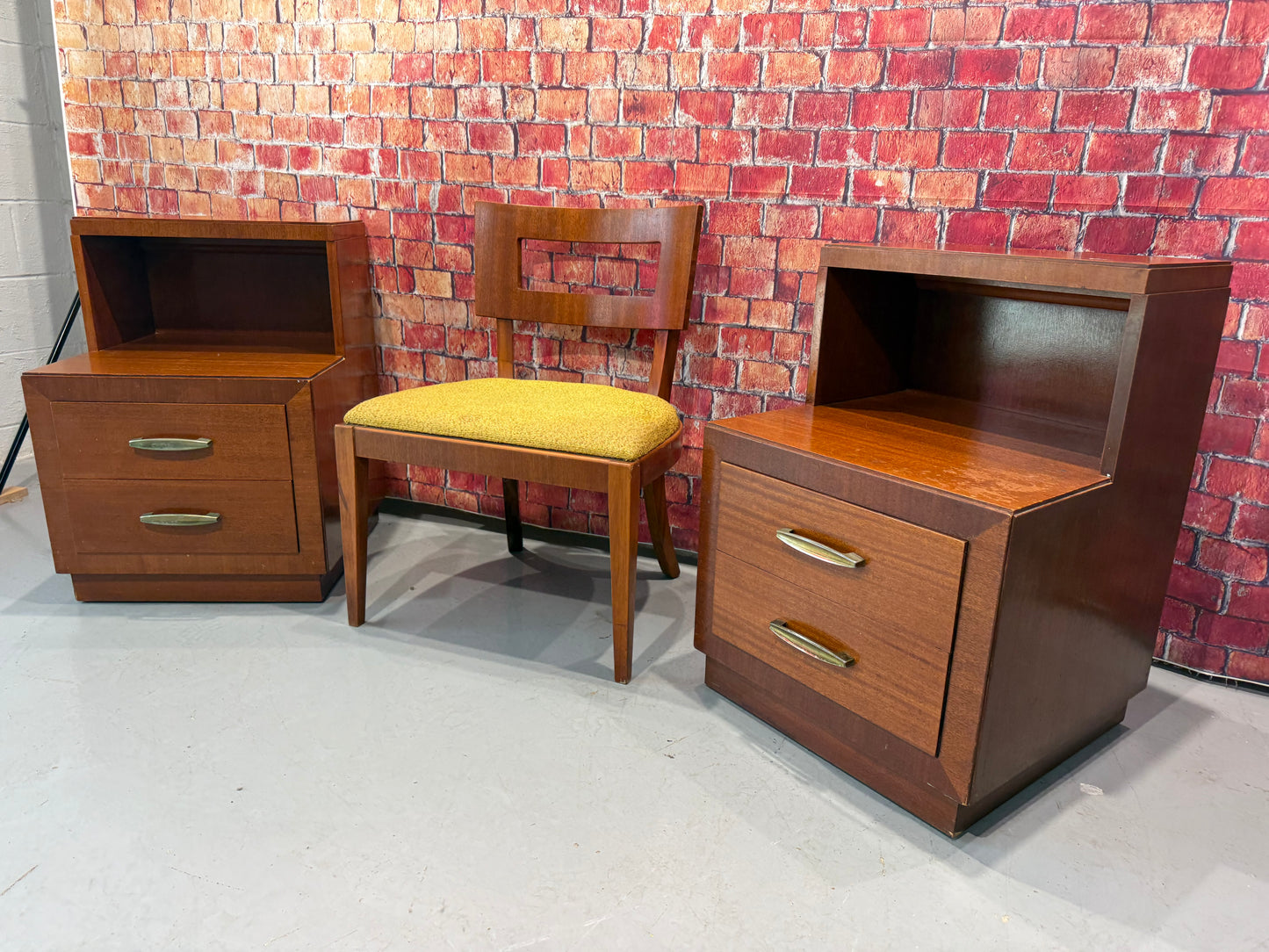 MCM Nightstands & Chair