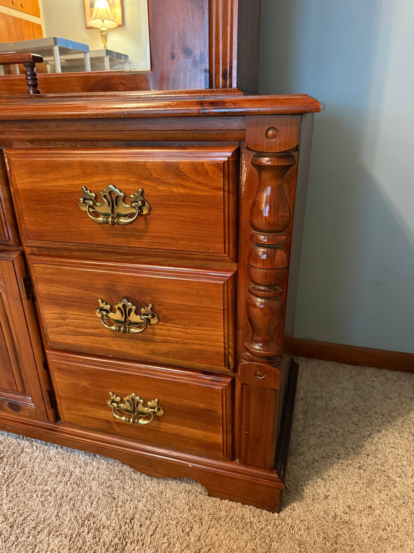 Broyhill Dresser & Mirror