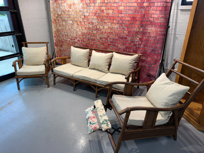 Rattan Sofa and Chairs
