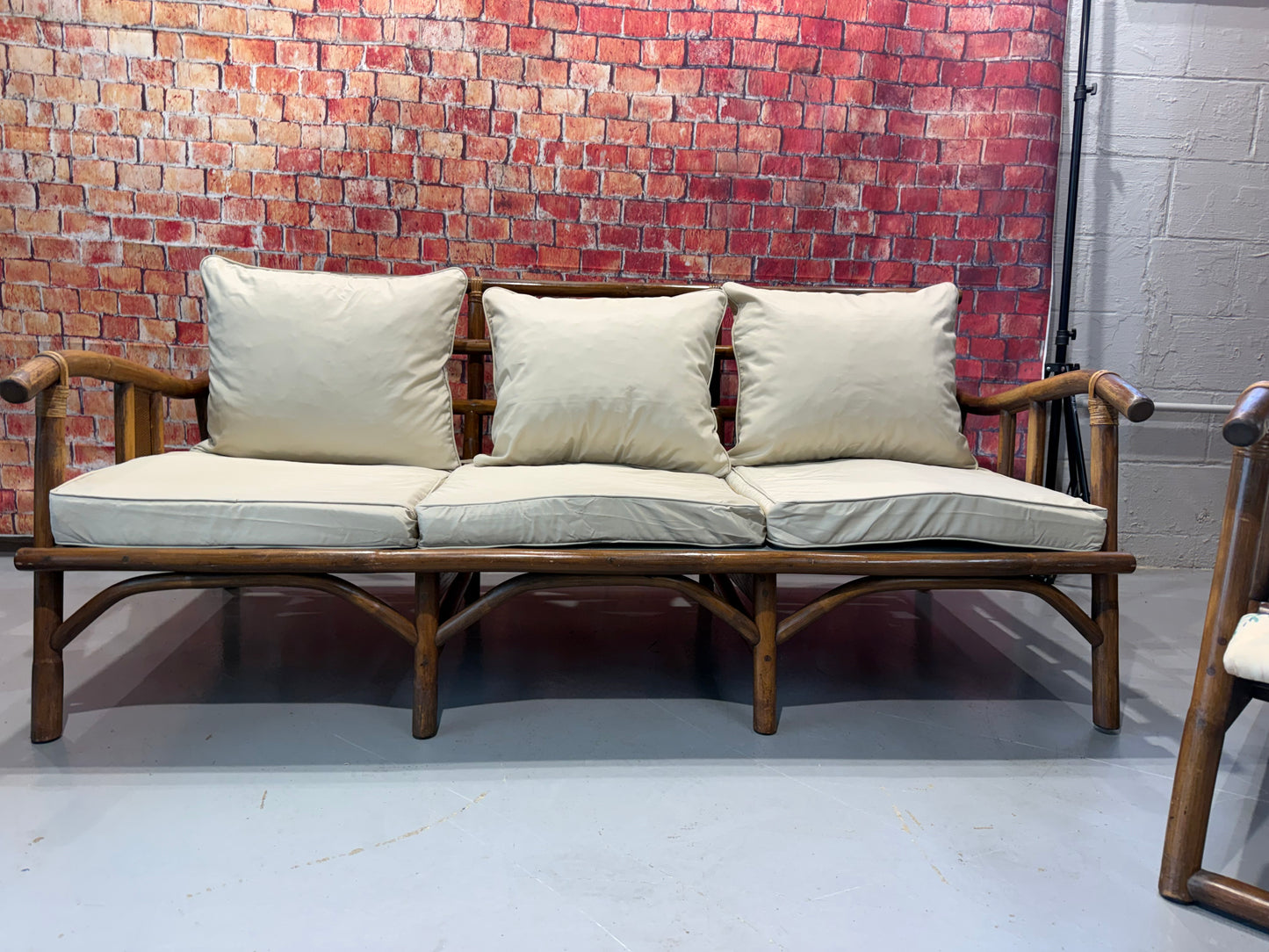 Rattan Sofa and Chairs