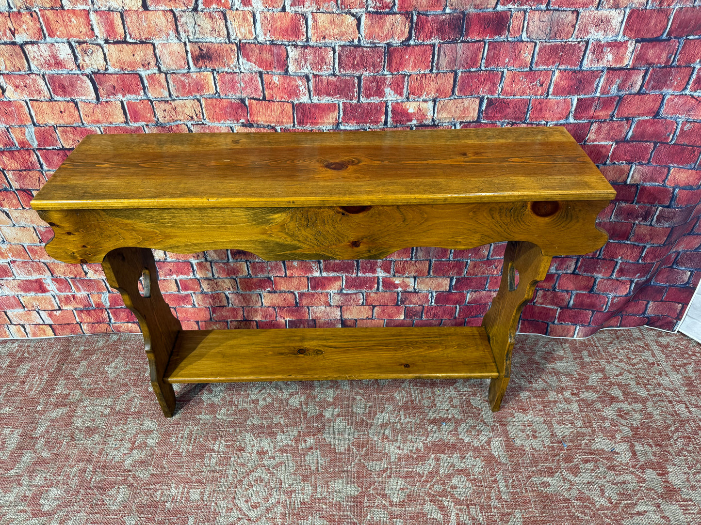Pine Console Table