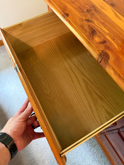 Cedar Dresser & Mirror