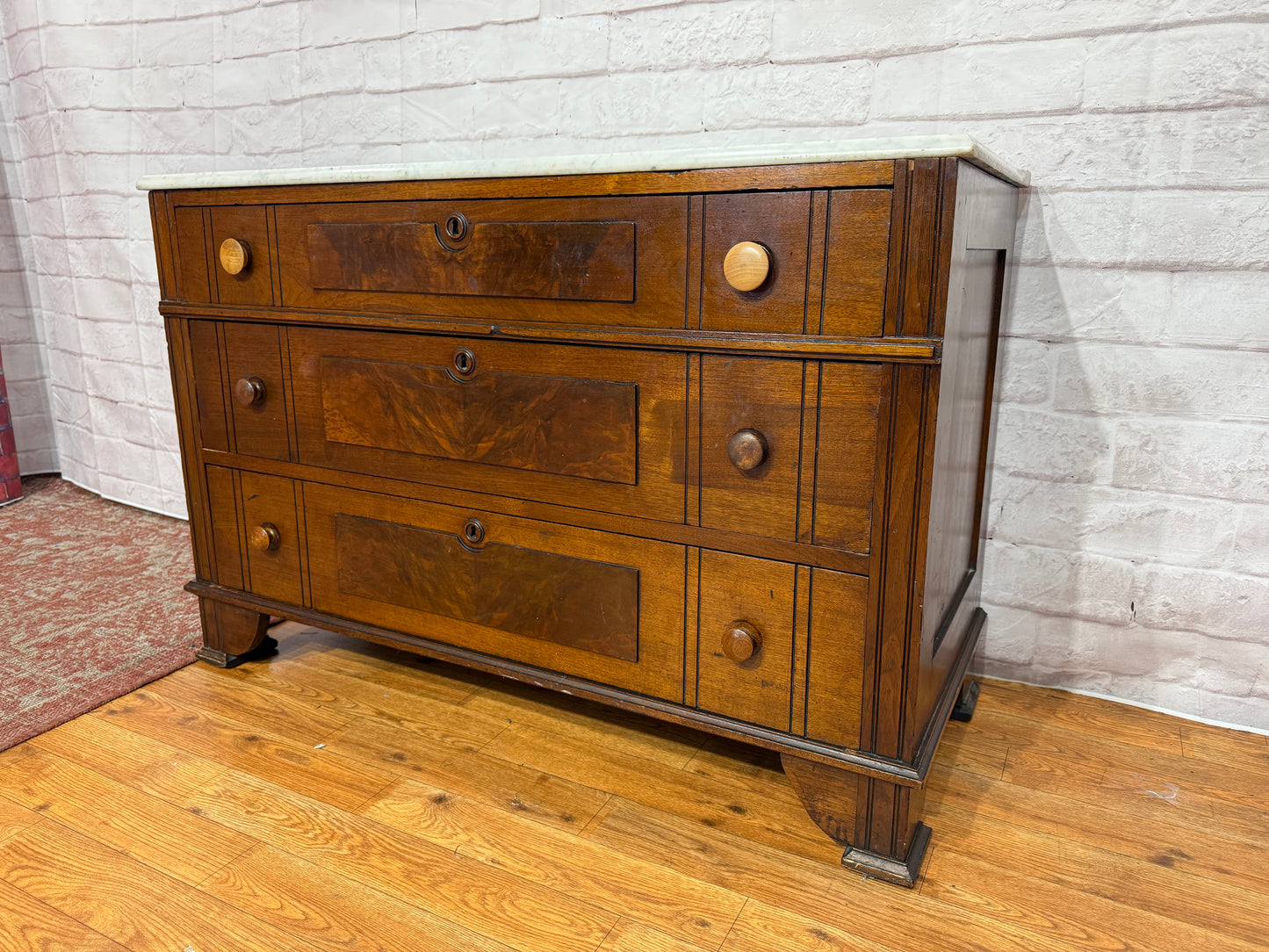 Antique Dresser - Marble Top