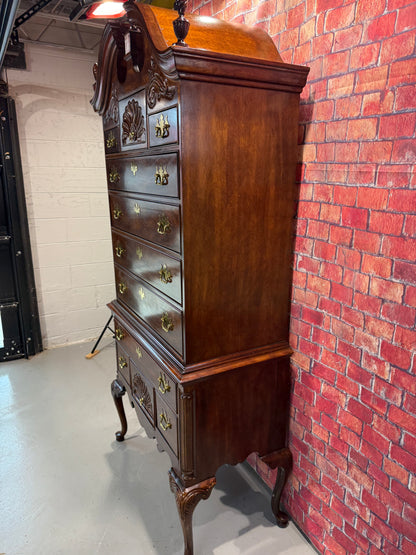 Thomasville Mahogany Highboy Dresser