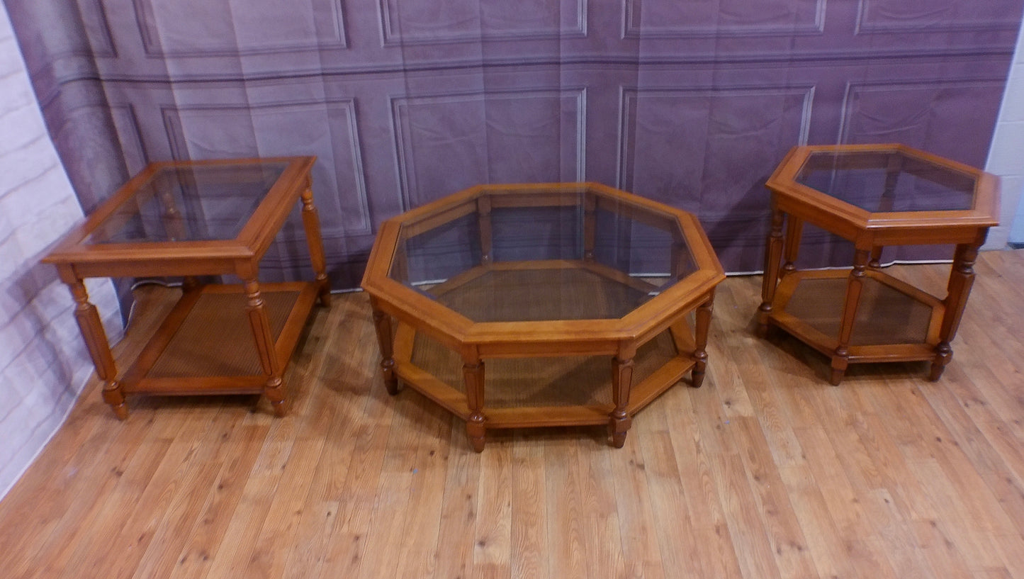 Coffee Table & Two End Tables