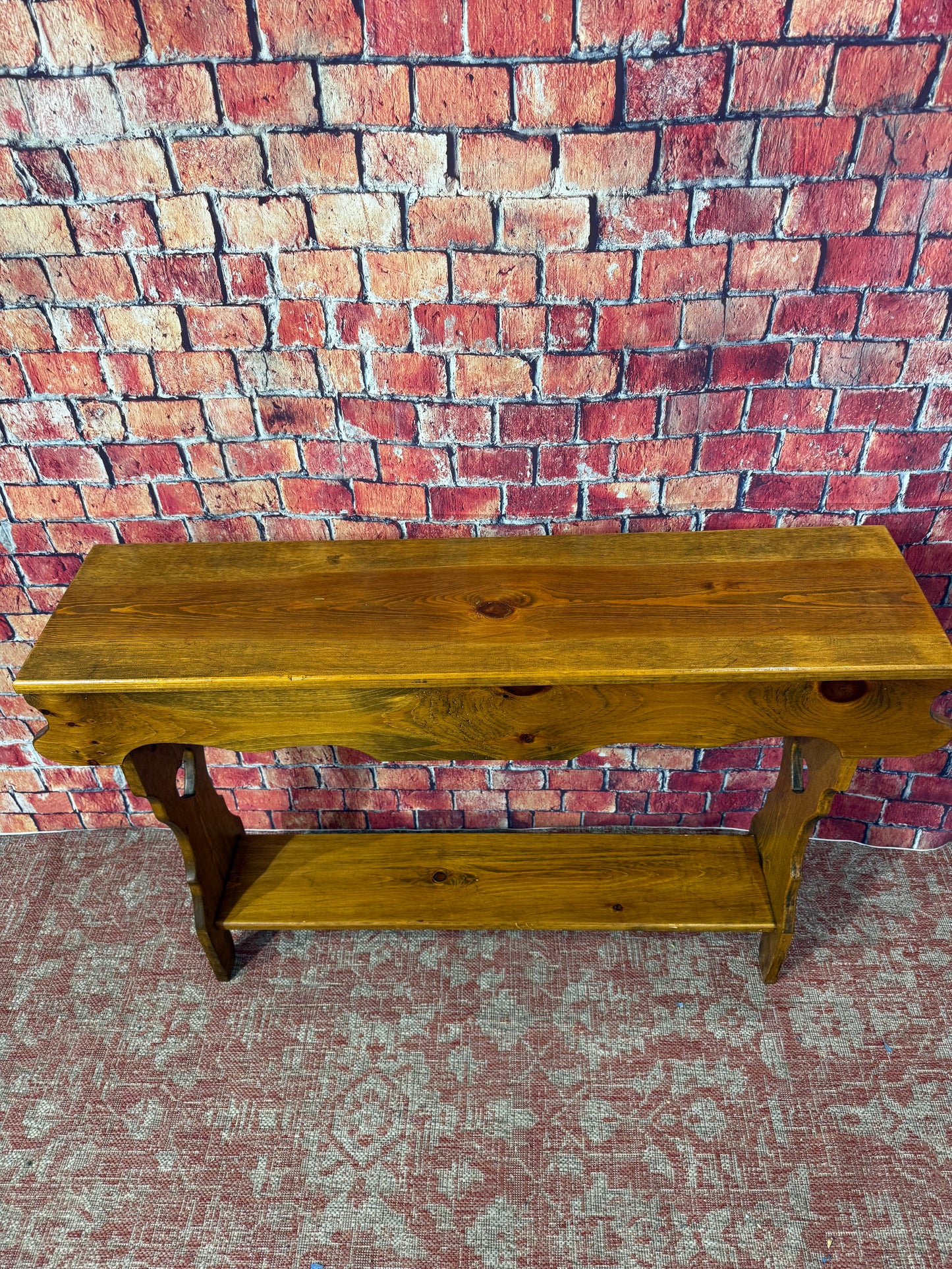 Pine Console Table