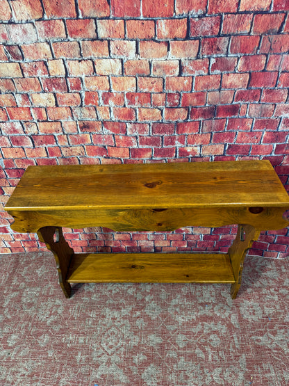 Pine Console Table