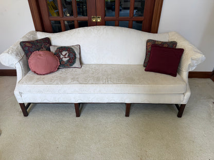 White Sofa and Pillows