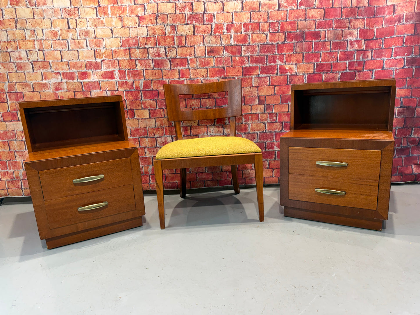 MCM Nightstands & Chair