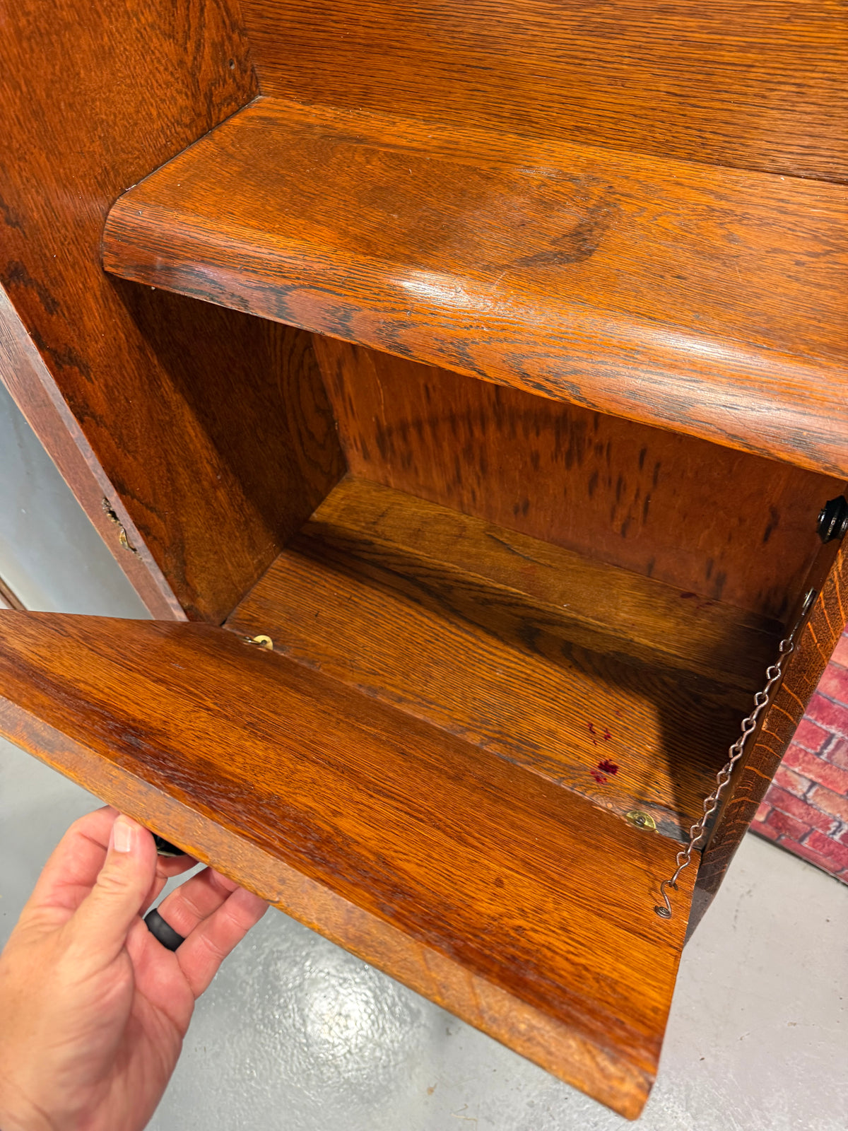 Antique Victorian Secretary Desk / Bookshelf