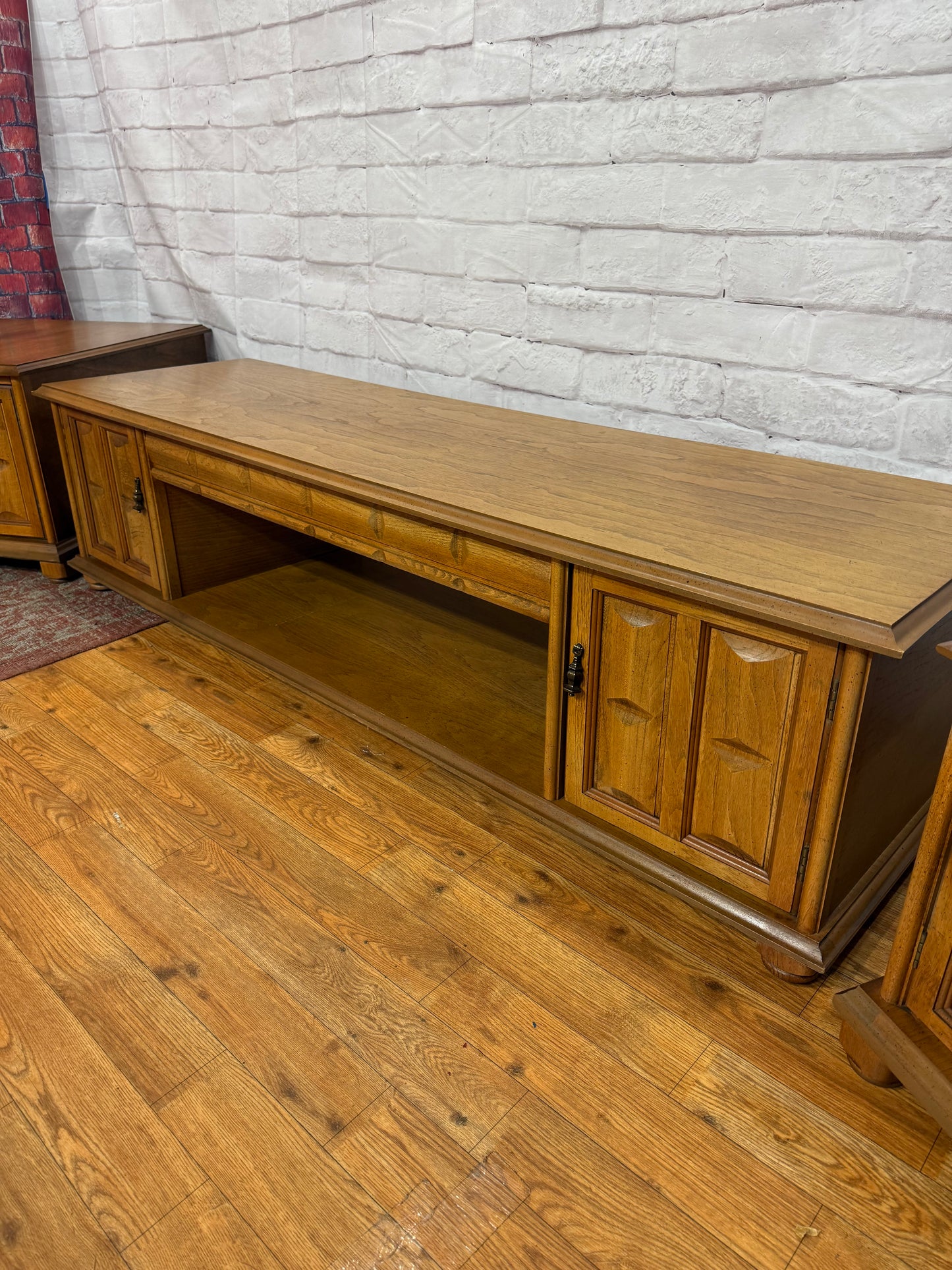 Solid Wood Coffee Table & End Tables