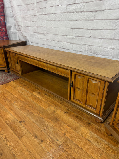 Solid Wood Coffee Table & End Tables