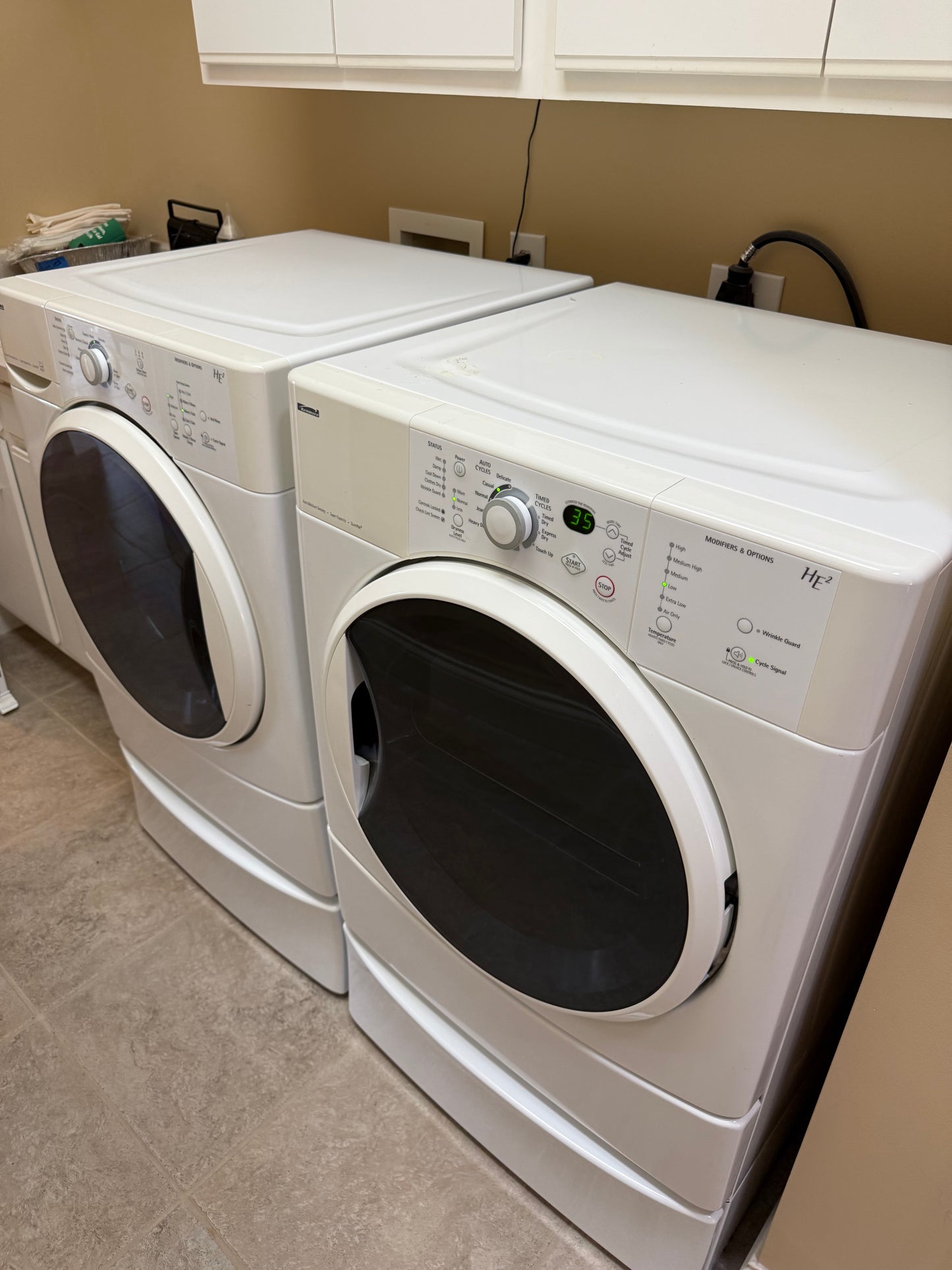 Kenmore Front Load Washer & Dryer