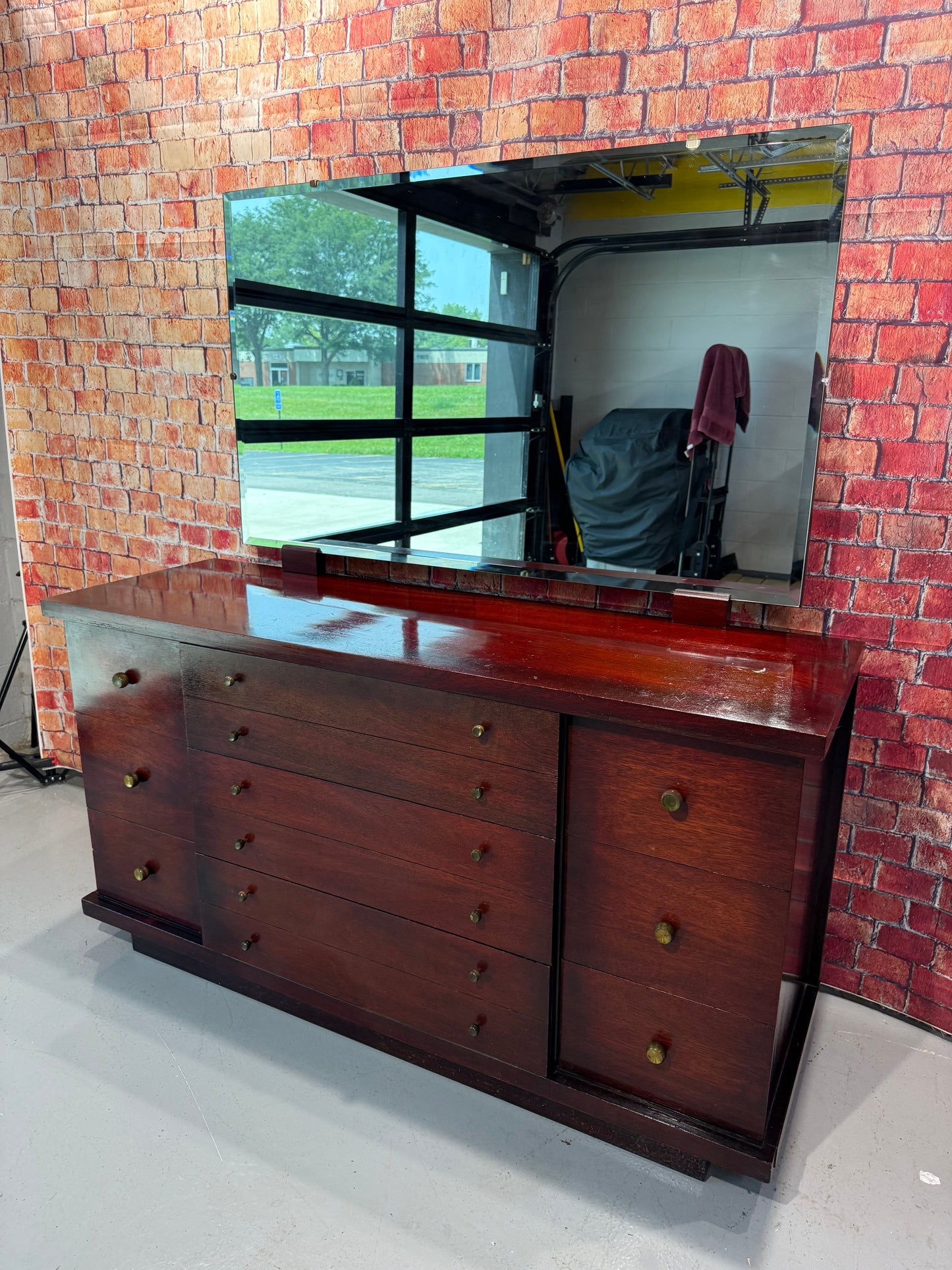 Vintage Dresser & Mirror - MCM