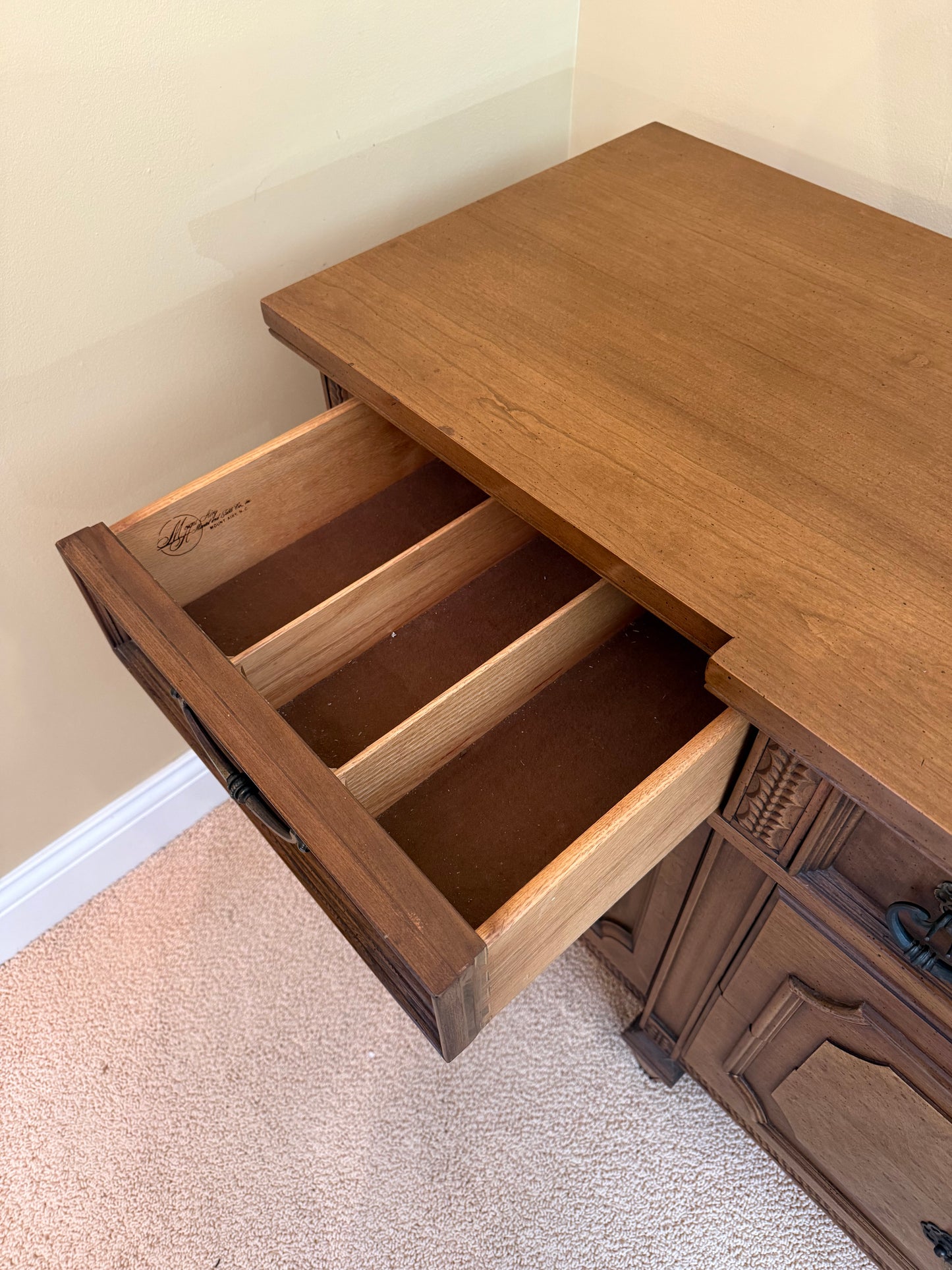 MCM Buffet Table