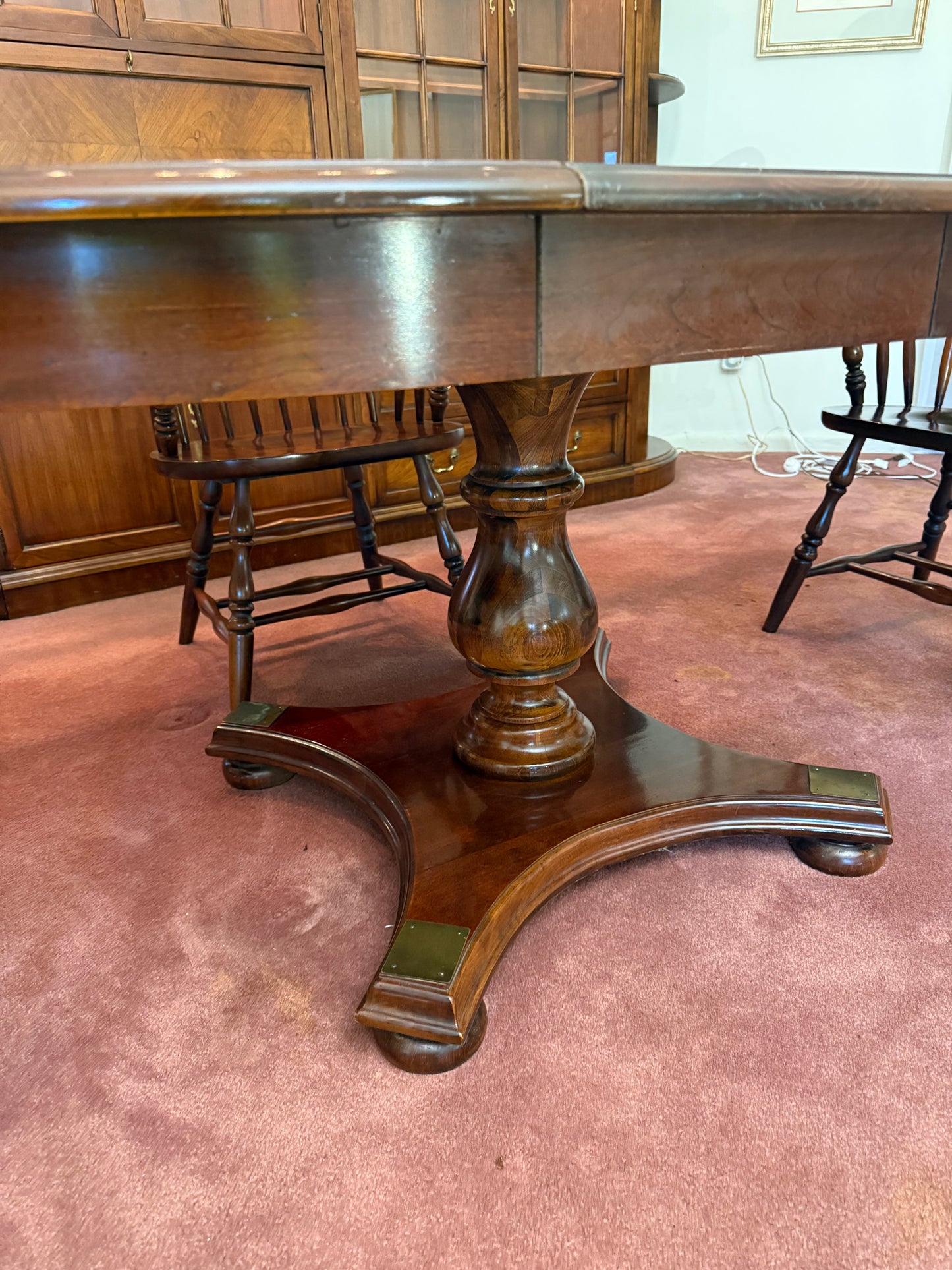 Solid Wood Dining Table & 4 Chairs