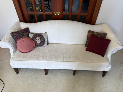 White Sofa and Pillows
