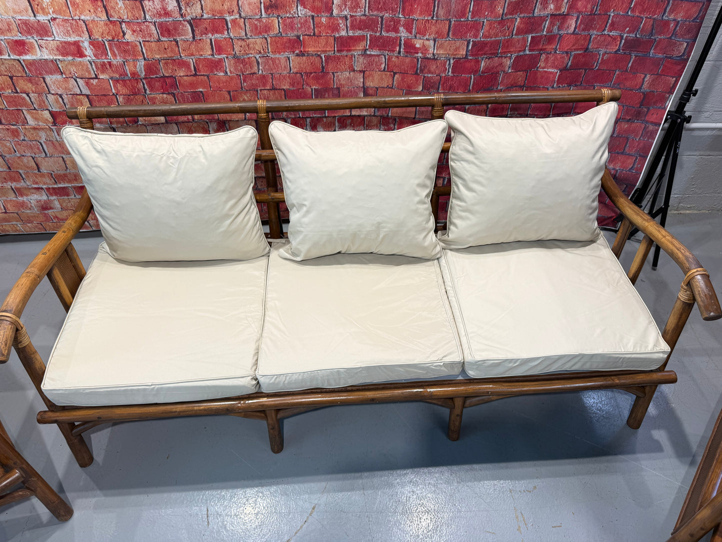 Rattan Sofa and Chairs