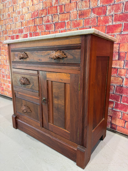 Antique Washstand - Marble Top