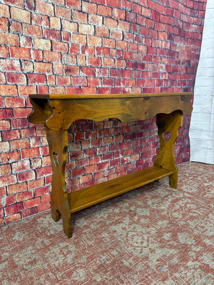 Pine Console Table