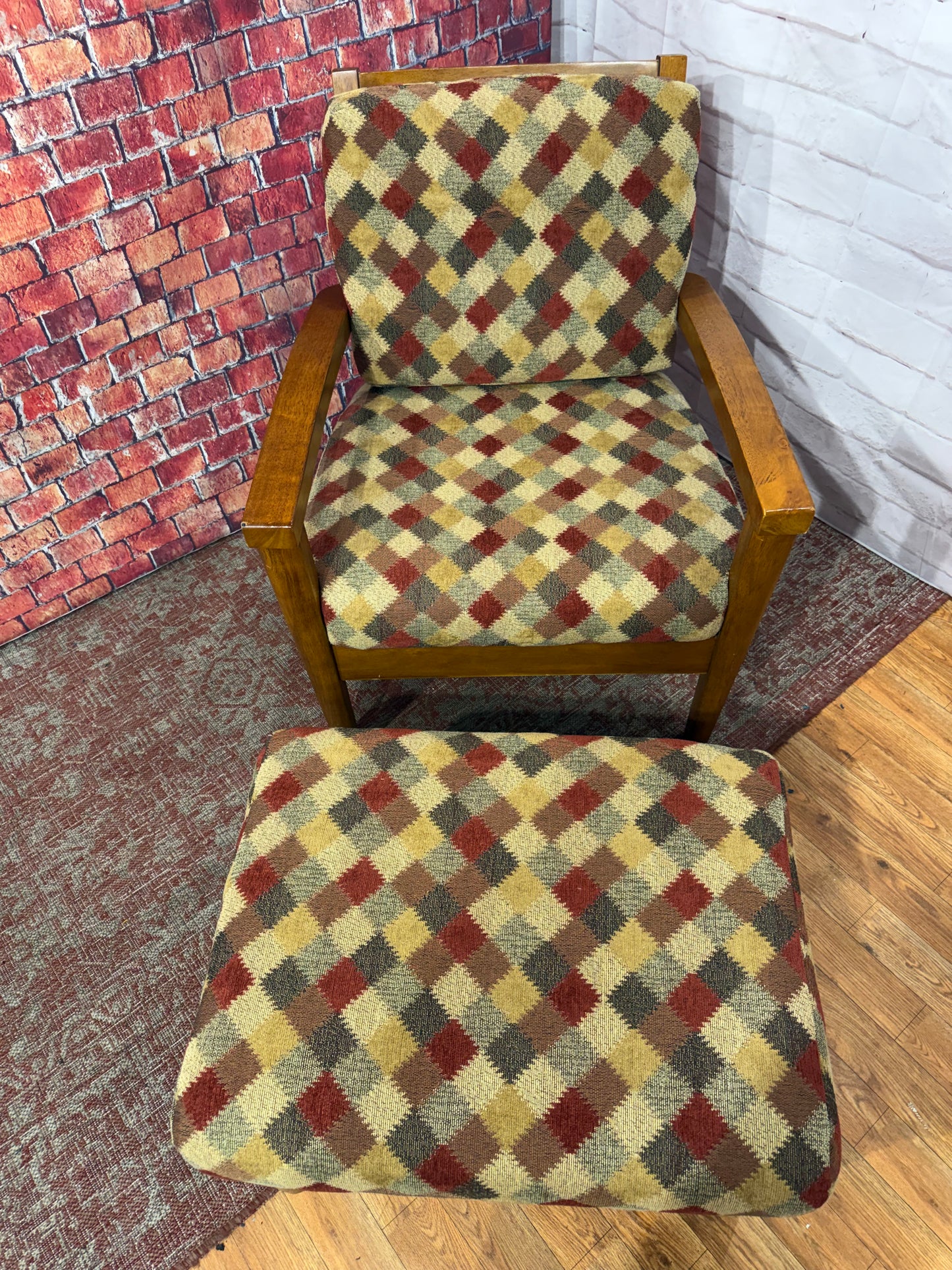 Chair and Ottoman