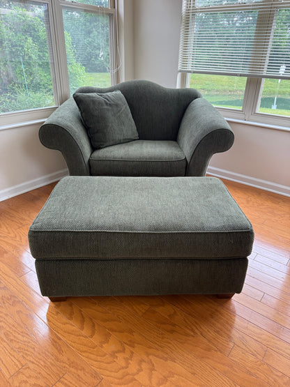 Bauhaus Chair & Ottoman