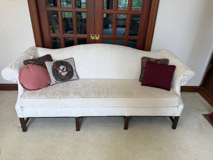 White Sofa and Pillows
