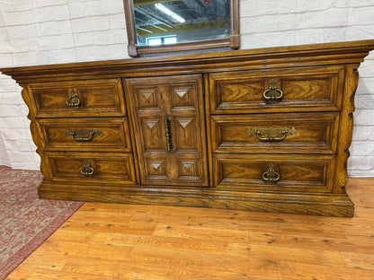 Vintage Dresser & Mirror