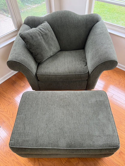 Bauhaus Chair & Ottoman