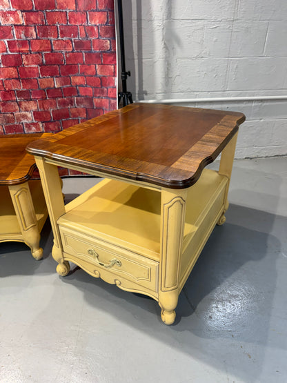 Vintage End Tables & Coffee Table