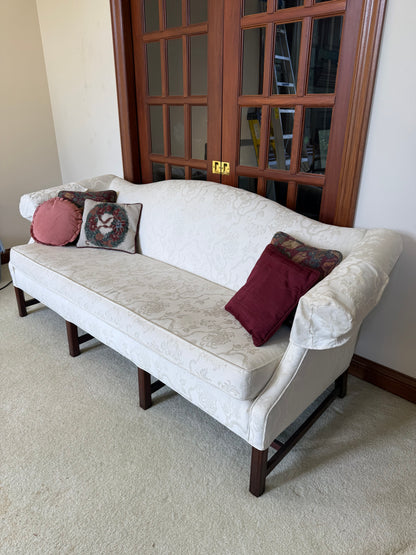 White Sofa and Pillows