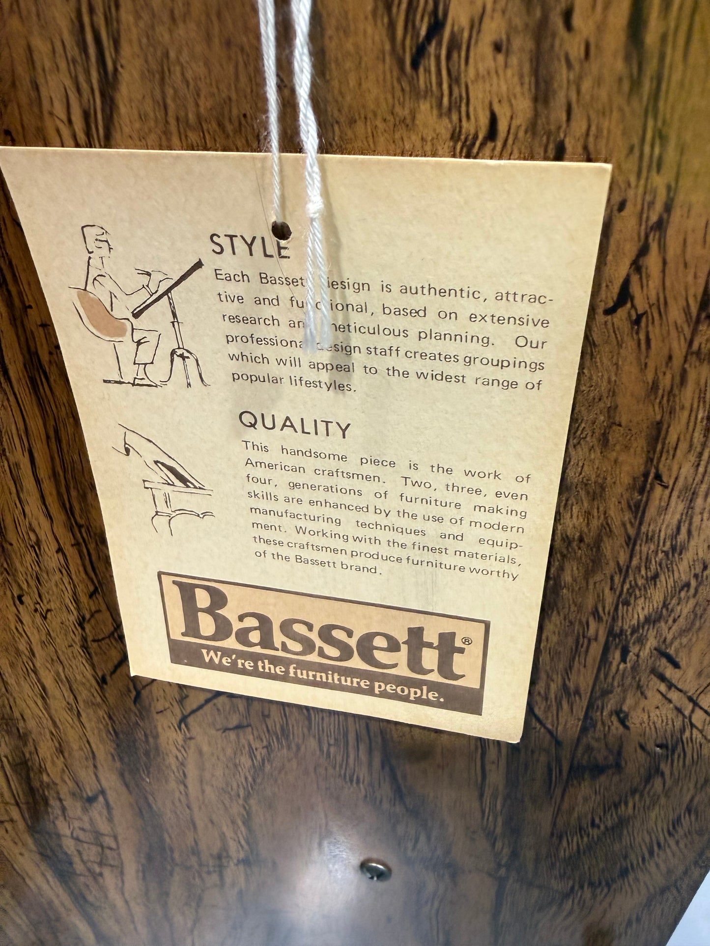 Bassett MCM Buffet Table