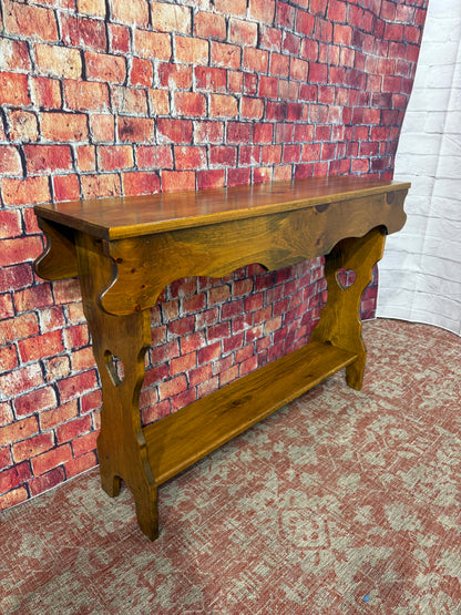 Pine Console Table