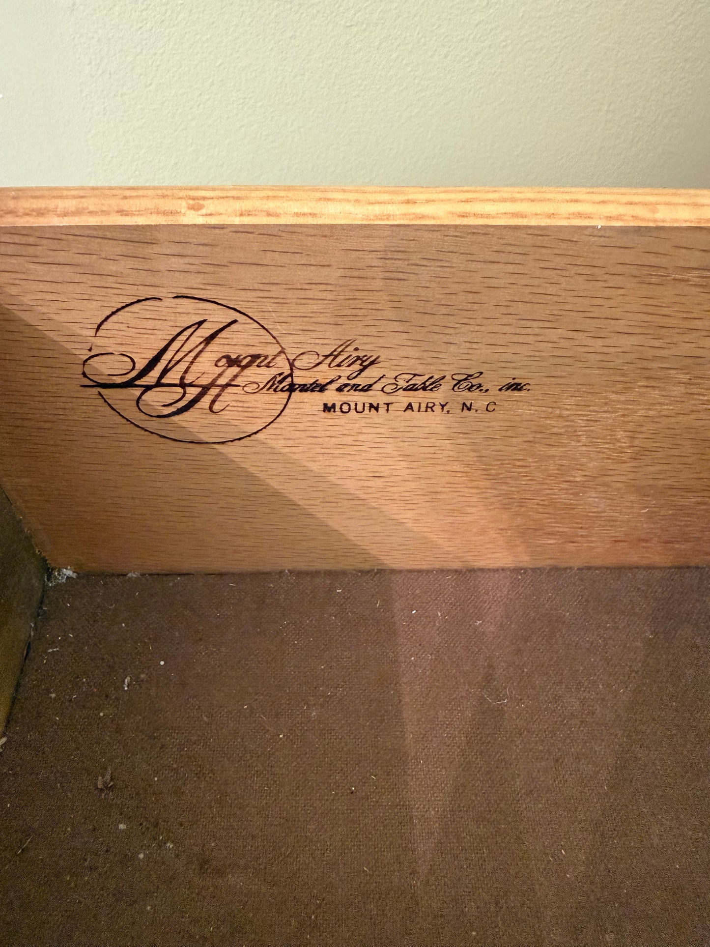MCM Buffet Table