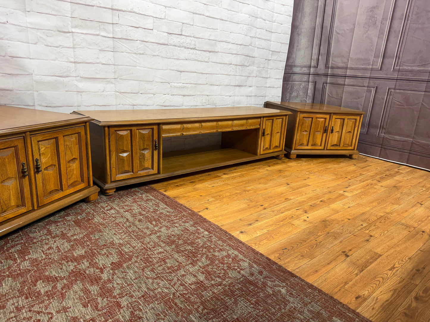 Solid Wood Coffee Table & End Tables
