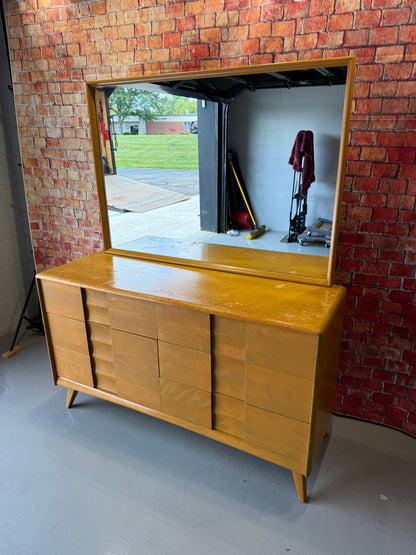 MCM Dresser w/ Mirror