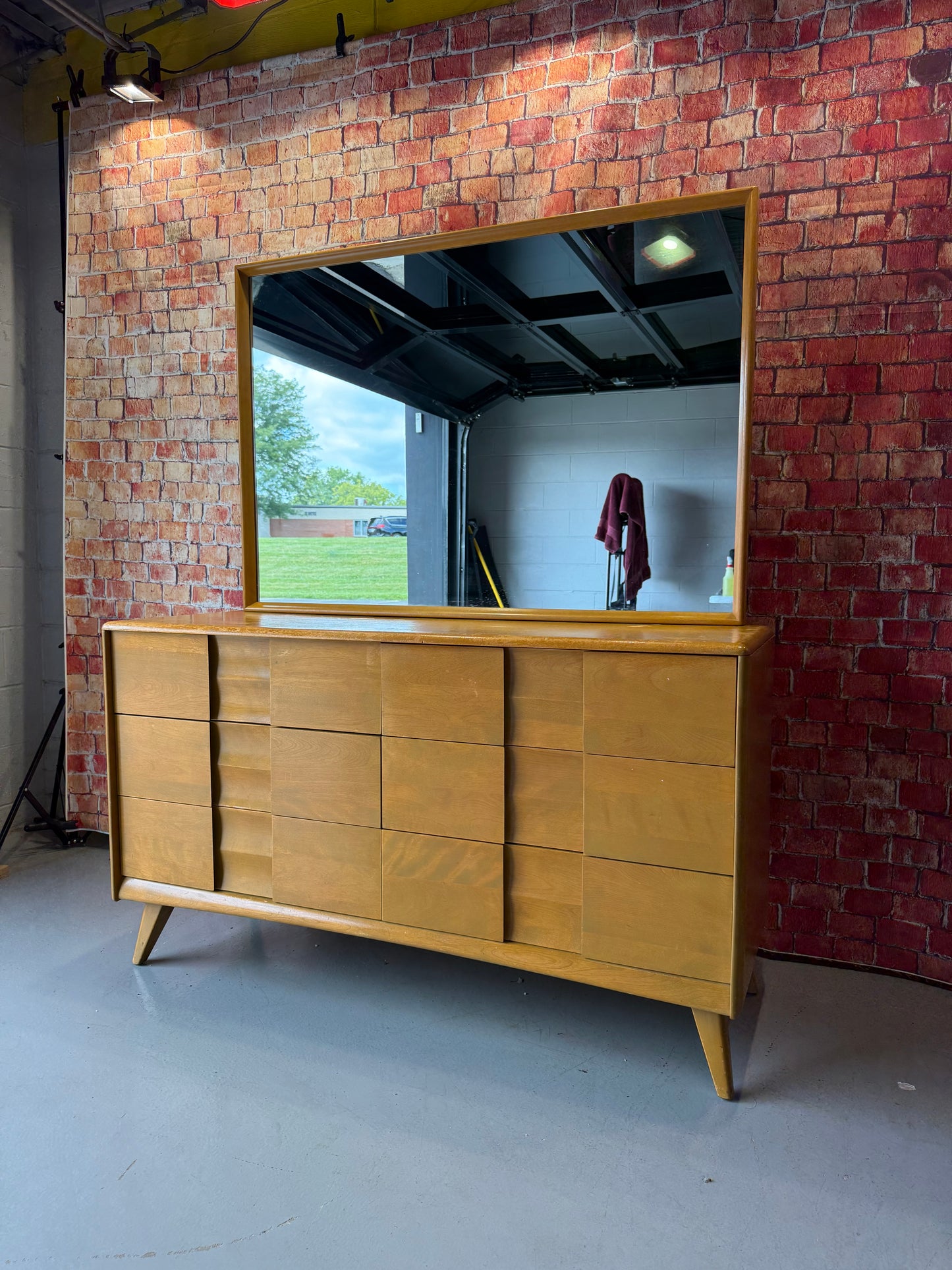 MCM Dresser w/ Mirror