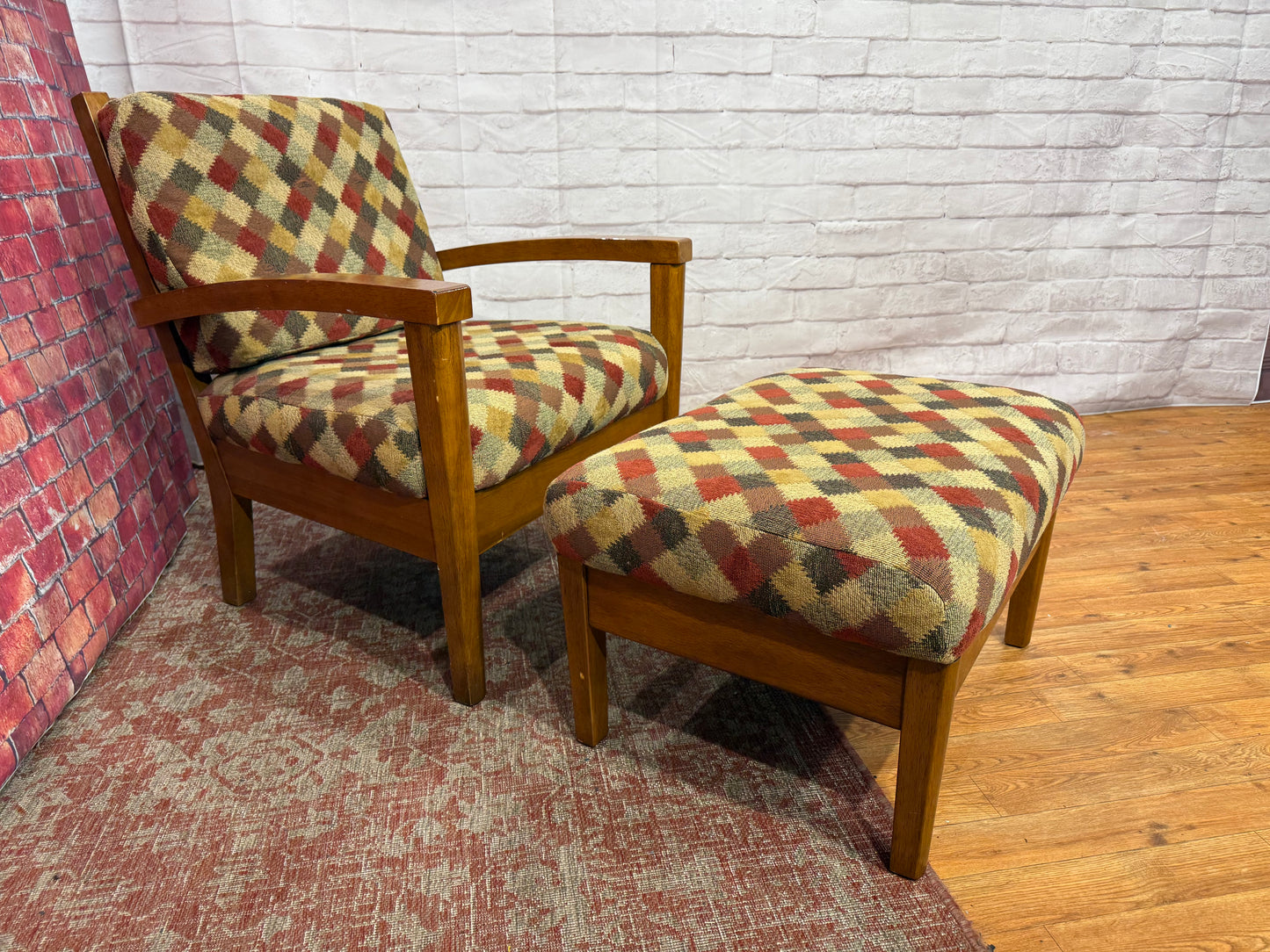 Chair and Ottoman