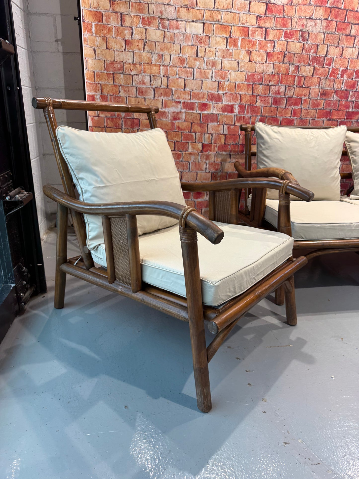 Rattan Sofa and Chairs