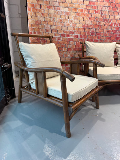 Rattan Sofa and Chairs