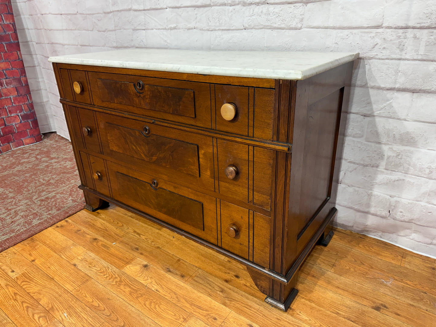 Antique Dresser - Marble Top