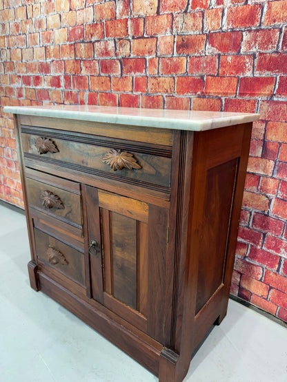 Antique Washstand - Marble Top