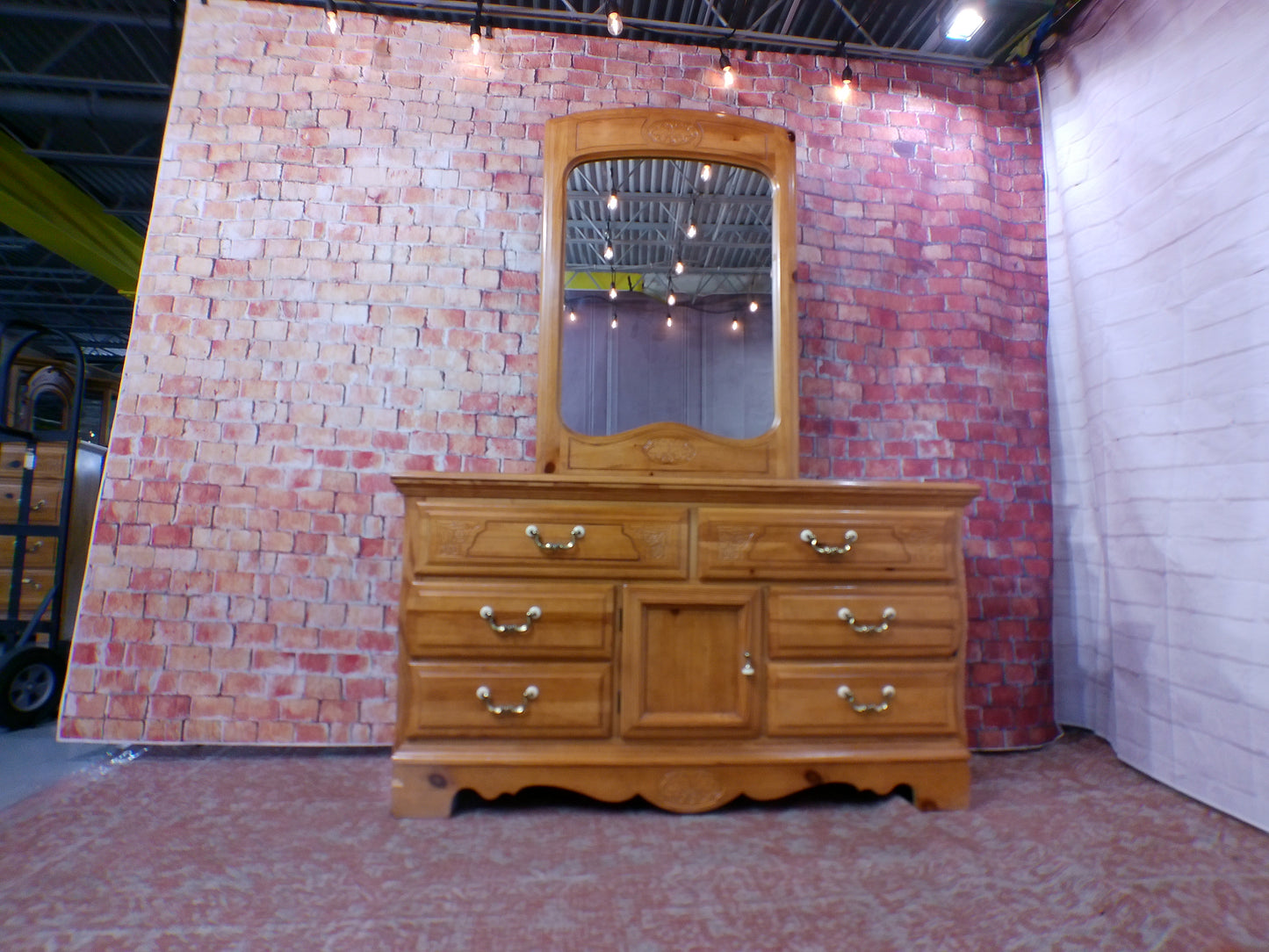 Bassett Dresser & Mirror