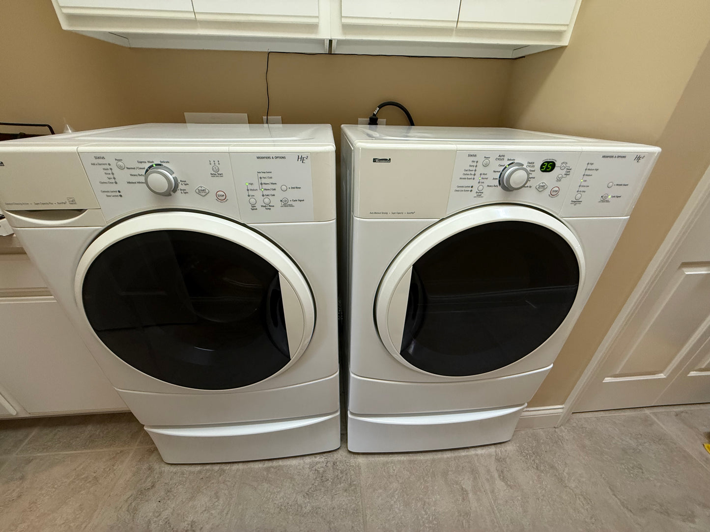 Kenmore Front Load Washer & Dryer
