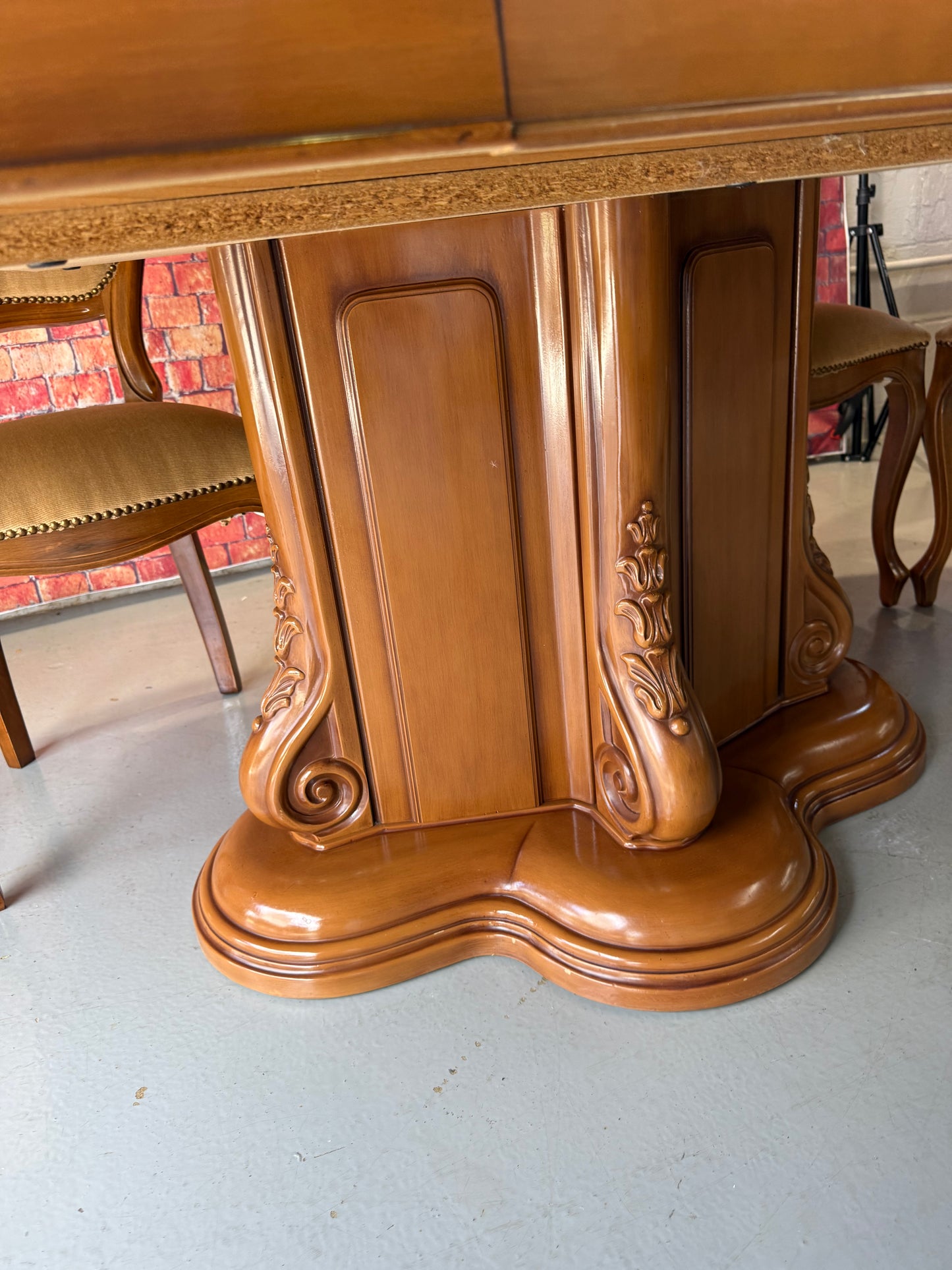 Italian Dining Table & 6 Chairs