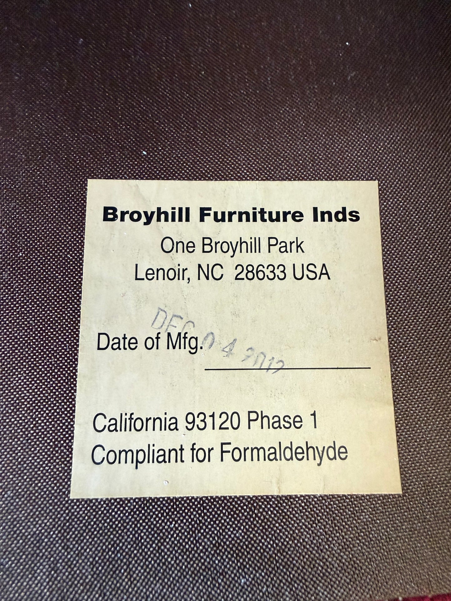 Broyhill Chair